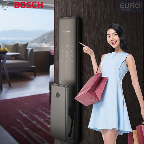  Khóa cửa điện tử Bosch FU750 EU – APP / Khóa vân tay1