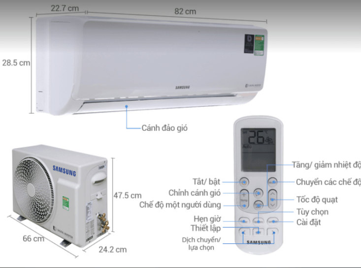 Đánh giá dòng sản phẩm Máy lạnh SamSung mới nhất