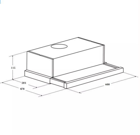 Máy hút mùi âm tủ Faster FS SYP62220