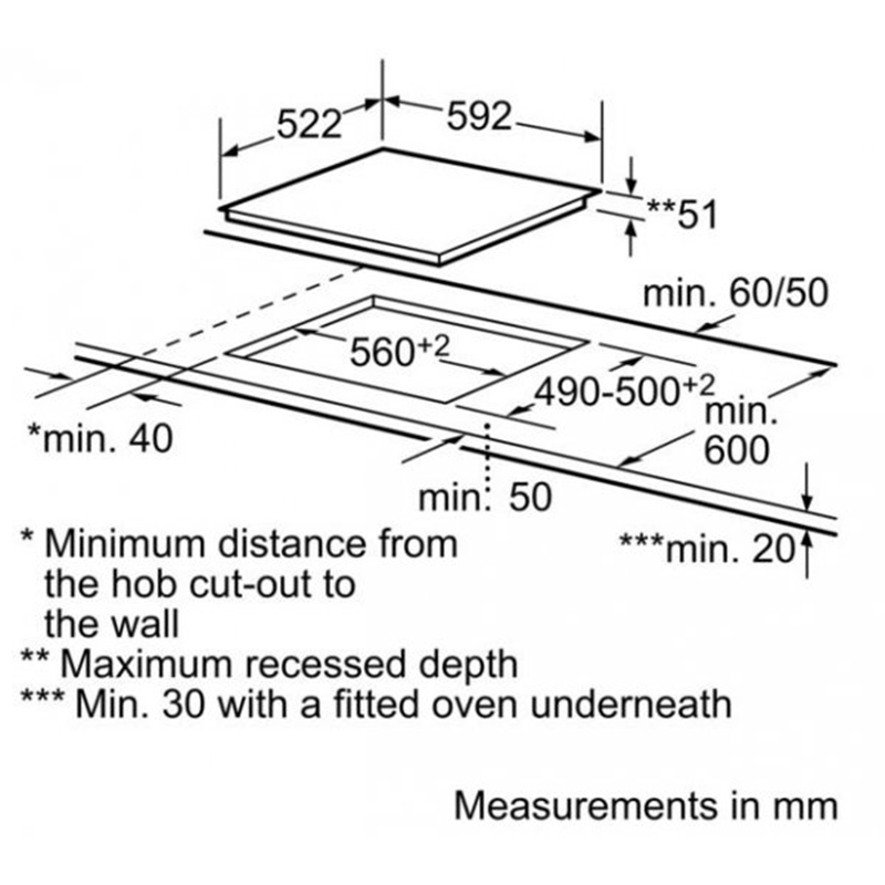 Bếp từ Bosch PIA611F18E1