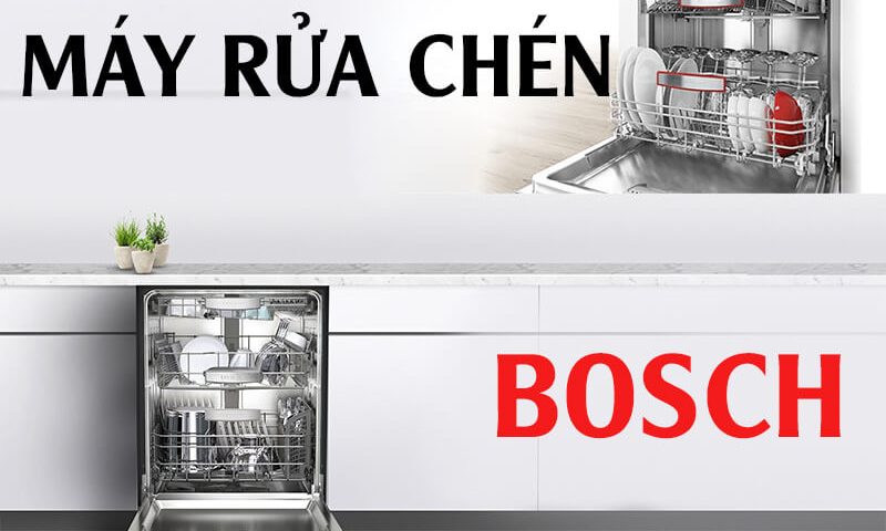 Bosch thương hiệu hàng đầu về máy rửa bát