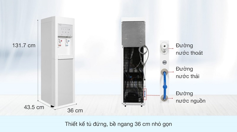 Máy lọc nước RO nóng, lạnh, thường ChungHo CHP-3800ST15