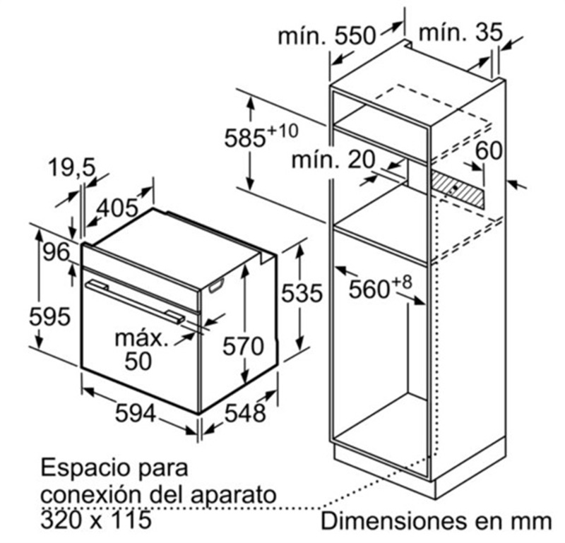 Lò nướng Bosch HBA512BRO1