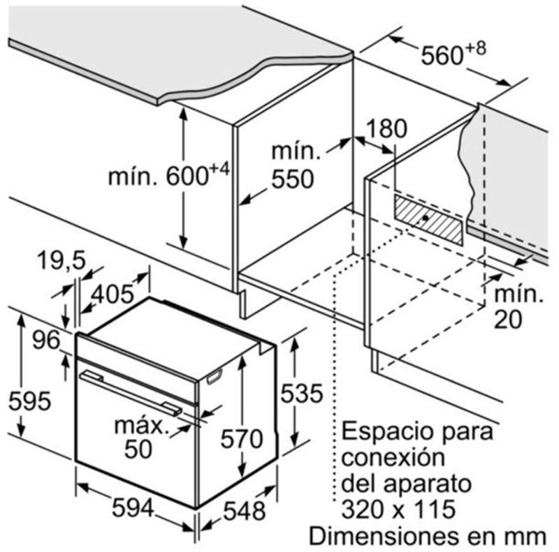 Lò nướng Bosch HBA512BRO3