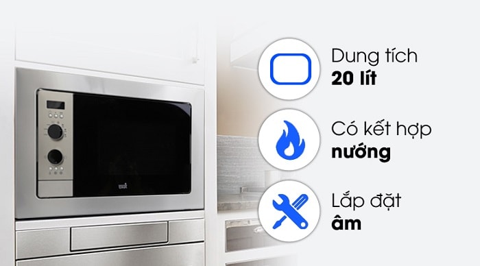 Ưu điểm nổi bật của lò vi sóng TEKA ML 820 BI