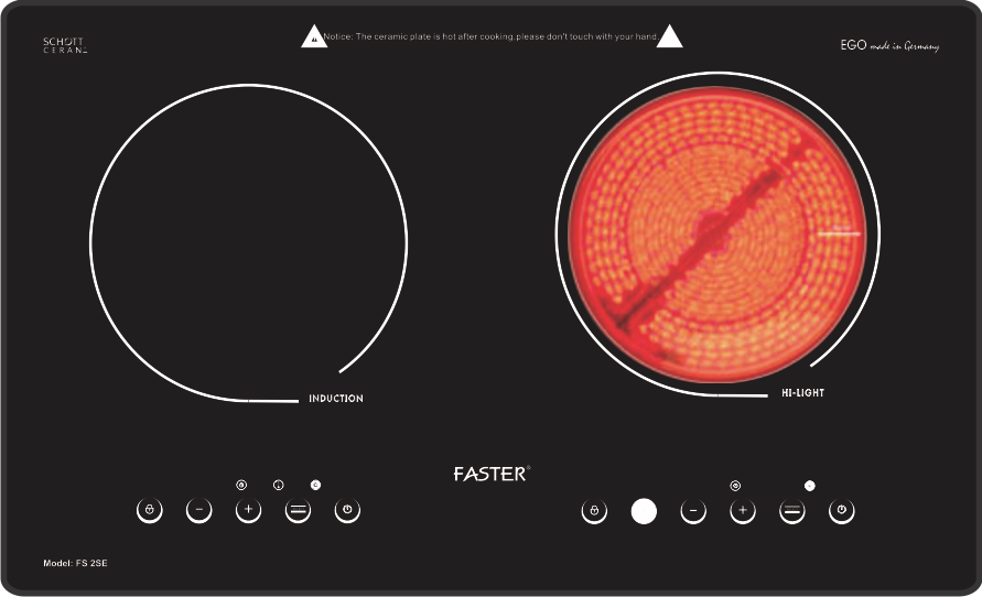Bếp điện từ Faster FS 2SE