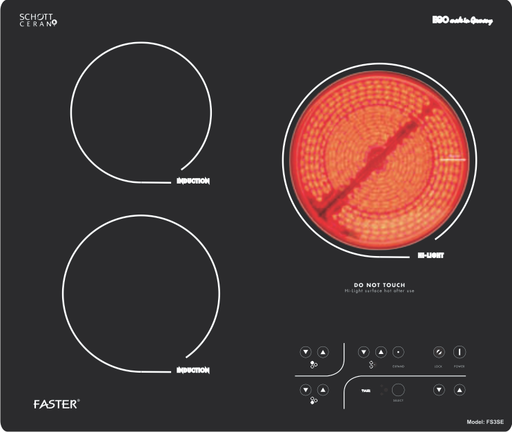 Bếp điện từ Faster FS 3SE