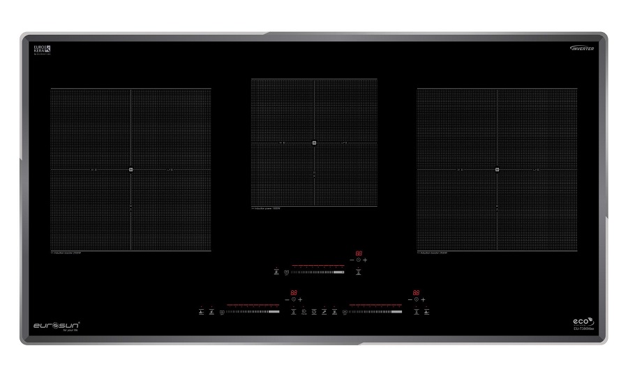 Bếp từ 3 vùng nấu Eurosun EU-T386Max