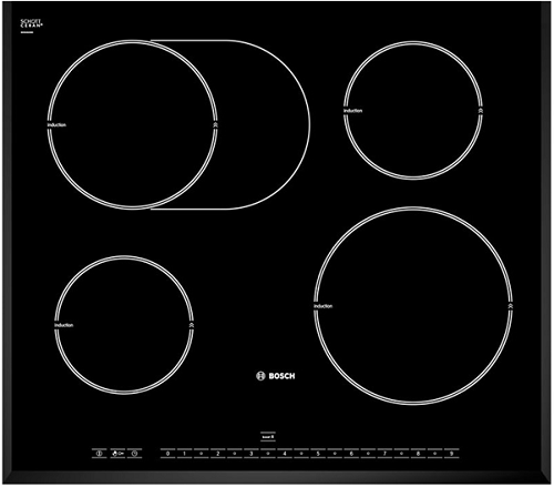 Bếp từ Bosch PIB651N14E 4 vùng nấu với 17 mức công suất nấu linh hoạt