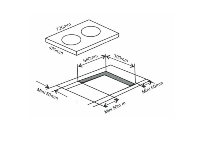 Bếp từ đôi Arber AB-6700