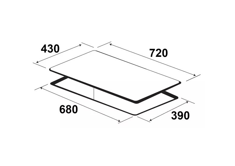 Bếp từ đôi Kaff KF - 988II0