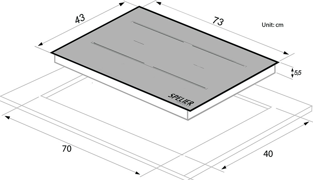 Bếp từ đôi Spelier SPM 929I Plus0