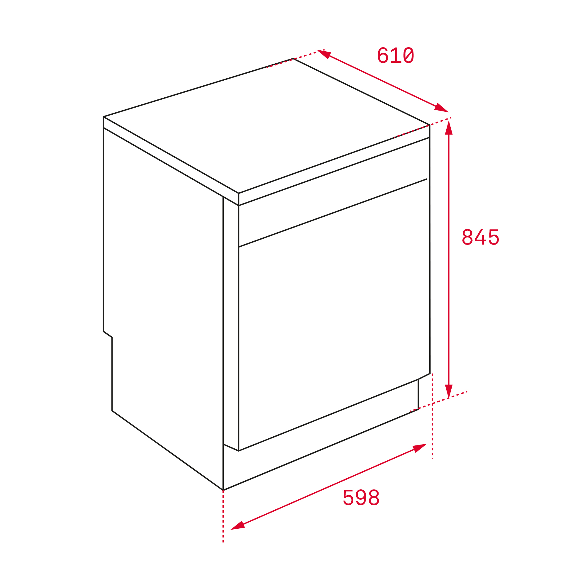 Máy rửa chén TEKA LP9 8401