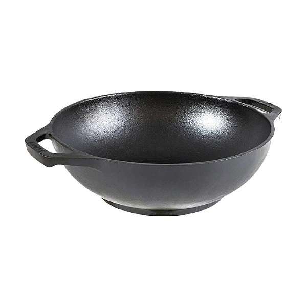 Chảo gang Lodge Wok - 22.8cm