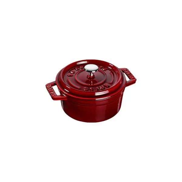 Nồi tròn Staub màu đỏ lựu 28cm (B)