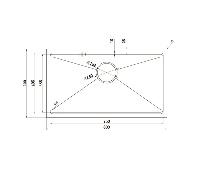 Chậu rửa bát Konox Workstation KN8046SU1