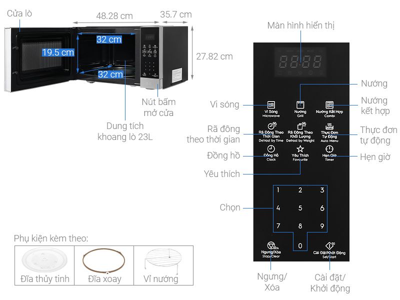 Lò vi sóng Electrolux EMG23DI9EBP1