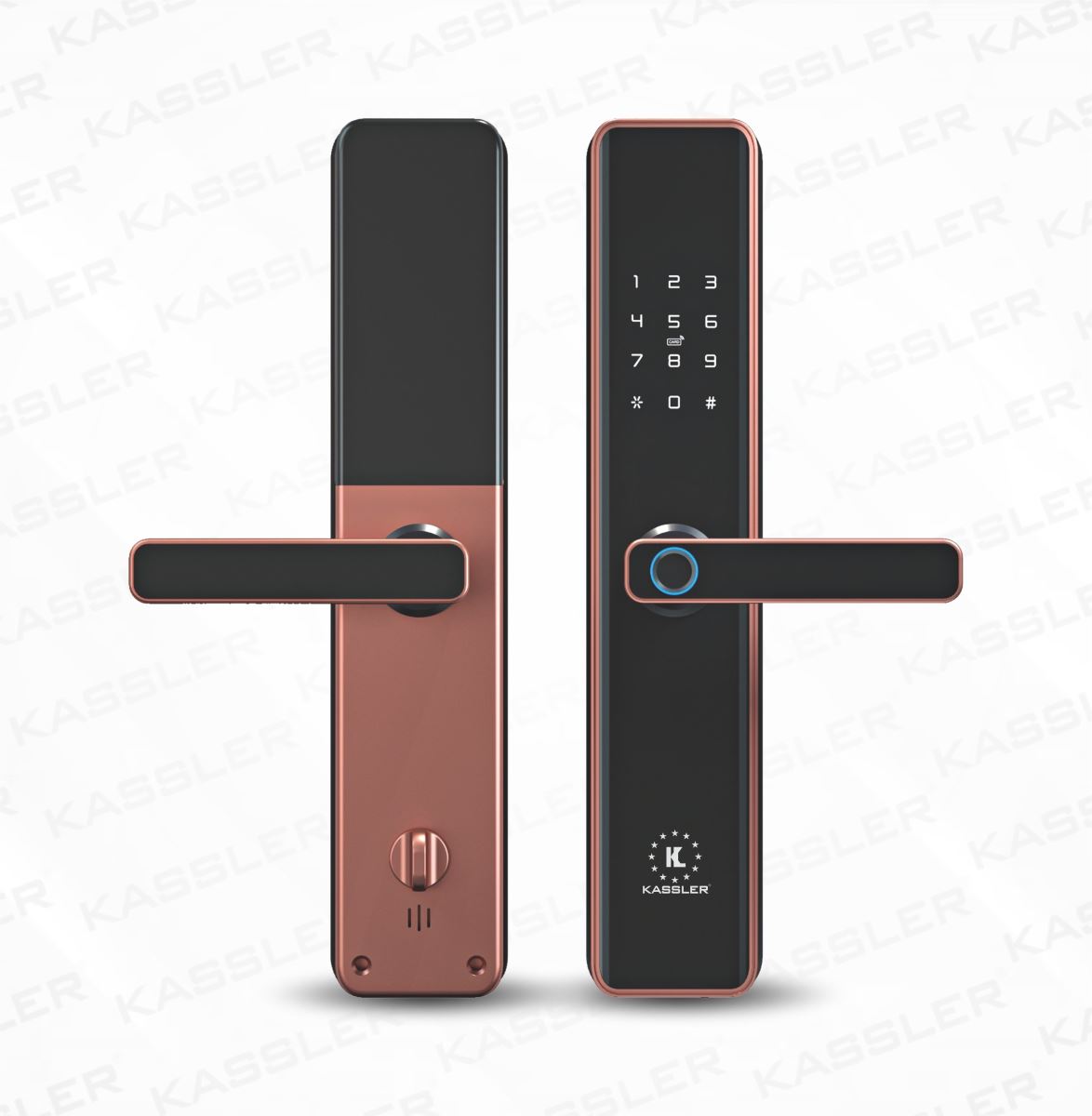 Khóa cửa Wifi Kassler KL-669Copper0