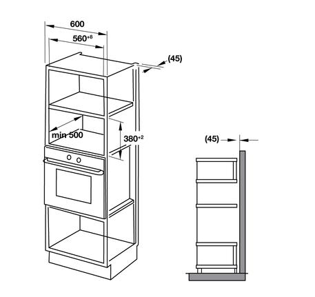 Lò vi sóng kết hợp nướng Hafele HM-B38D 538.31.2000