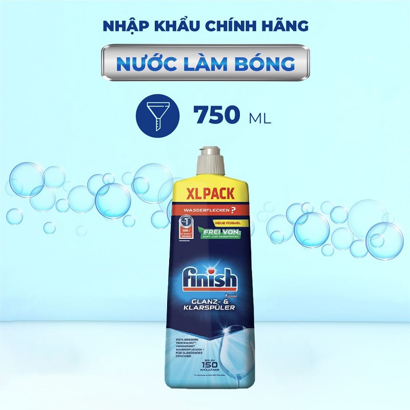 Trợ xả bóng Finish 750ml