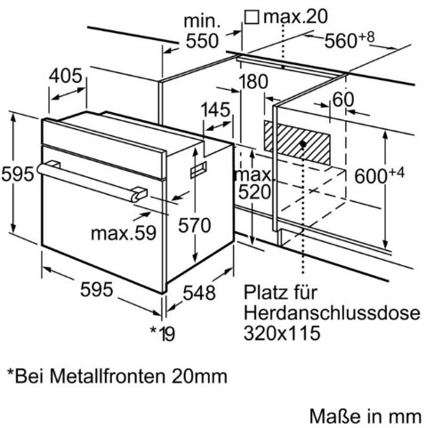 Lò nướng Bosch HBA33B550D