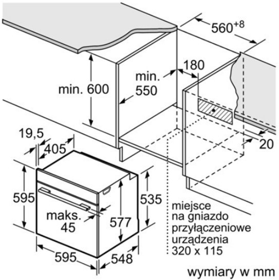 Lò nướng Bosch HBG676ES1