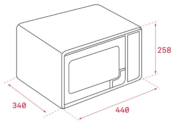 Lò vi sóng Teka MM 20 A BLANCO