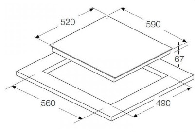 Thông số chi tiết của bếp từ Hafele HC I603B 536 01 601