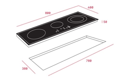 Bếp từ TEKA IR 90 HS 