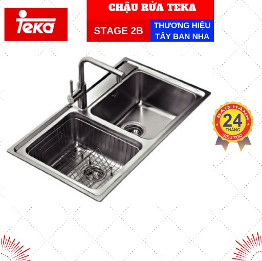 Chậu rửa TEKA STAGE 2B S STEEL