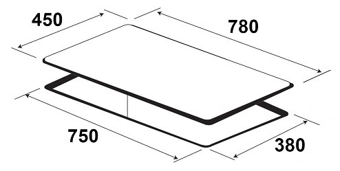 Bếp 2 từ, 1 hồng ngoại KAFF KF-IG3001IH0