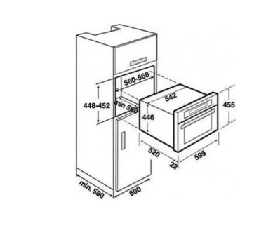 Thông số chi tiết của lò vi sóng Teka MC 32 BIS