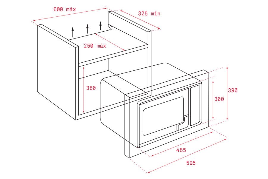 Lò vi sóng Teka ML 820 BIS1