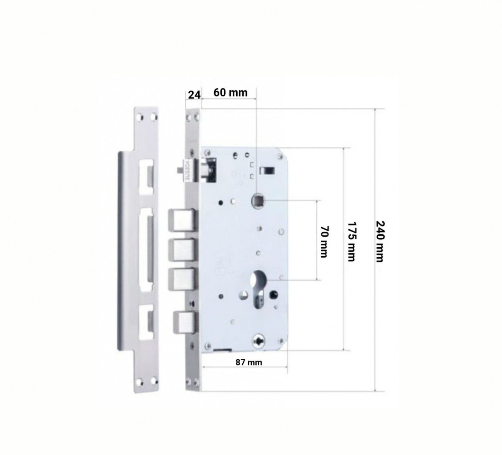 Khóa cửa điện tử thông minh DEMAX SL899 GC0