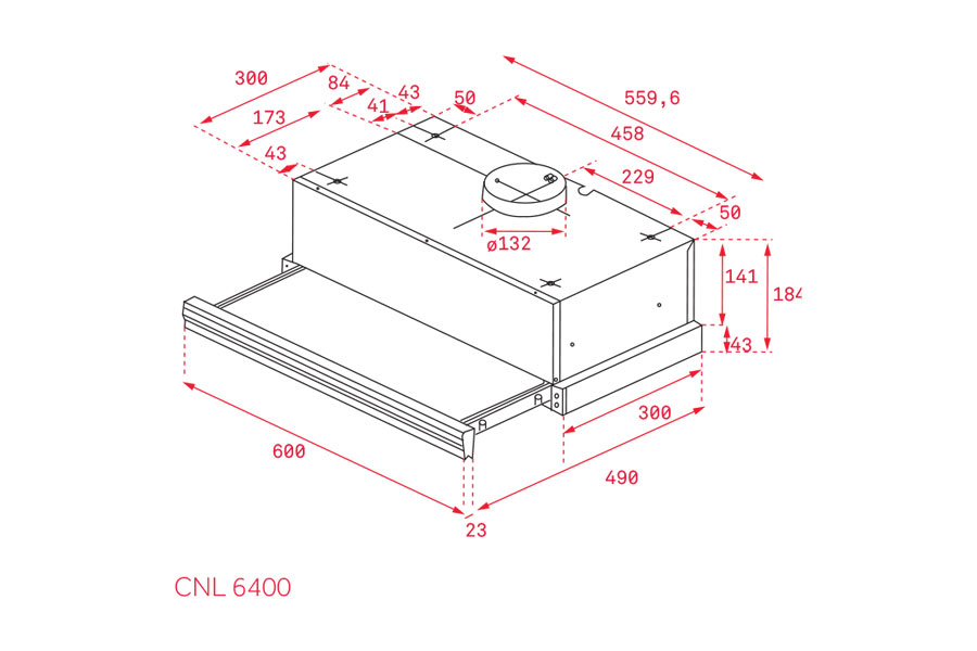 Máy hút mùi TEKA CNL 64000