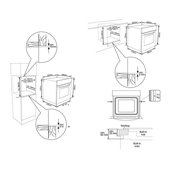 Lò nướng hiệu Dudoff London Pearl (OE-V02RC )0