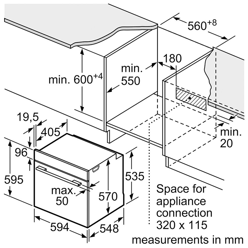 Lò nướng Bosch HBA5570S0B2