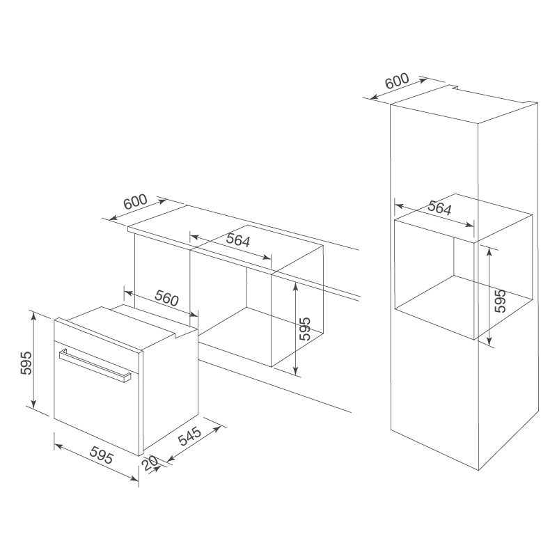 Lò nướng kết hợp vi sóng Malloca MOV-72 CB1