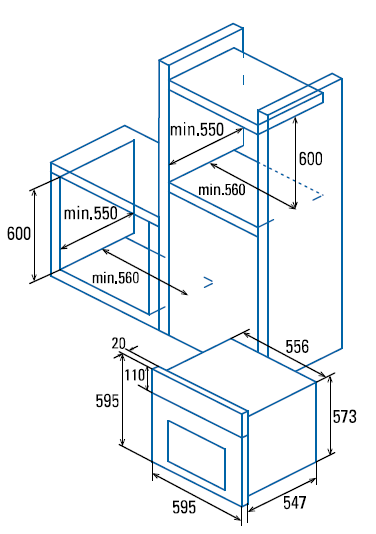 Lò nướng Cata MDS 7208 BK0