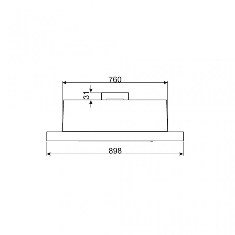 Máy hút mùi âm Hafele Smeg KSET92E 536.84.8721