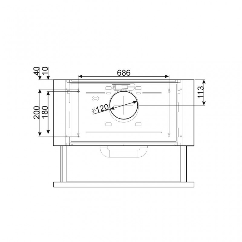 Máy hút mùi âm Hafele Smeg KSET92E 536.84.8722