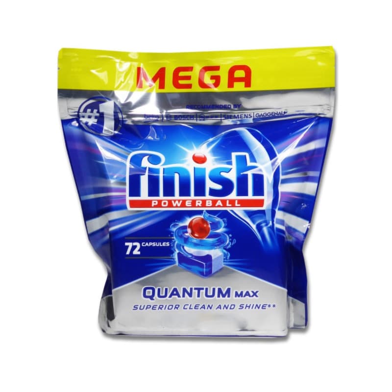 Viên rửa bát Finish Quantum Max 72 viên