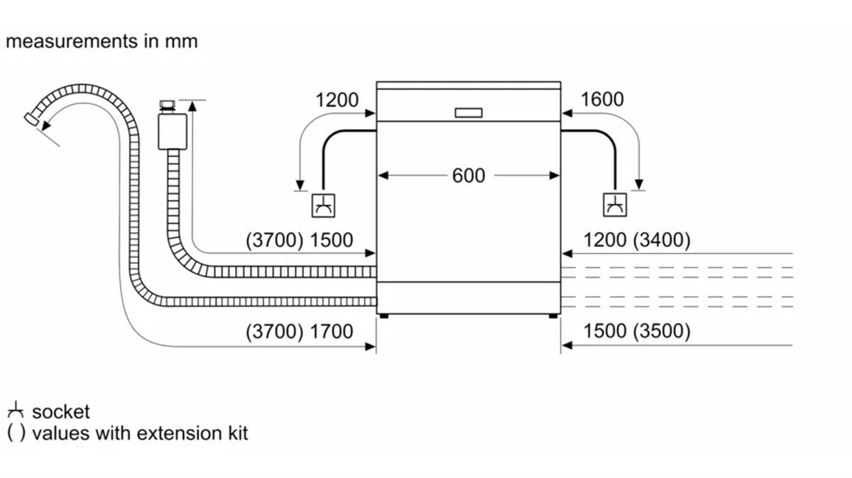 Máy rửa bát Bosch SMS2IVI61E Serie 21