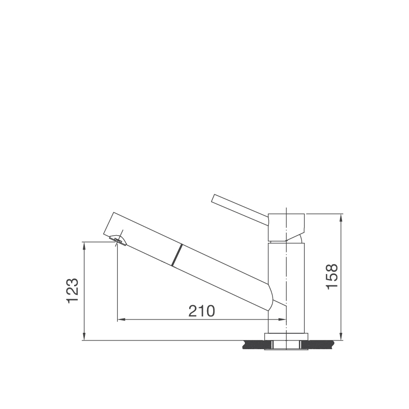 Vòi rửa chén bát Malloca K110-S0