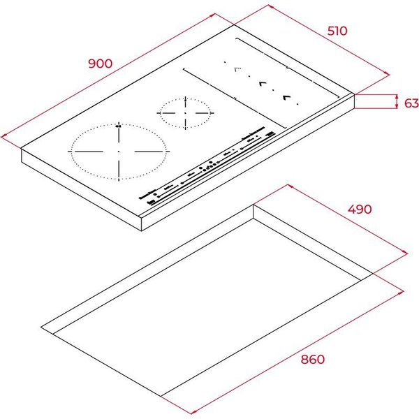 Bếp từ TEKA IZS 96600 MSP0