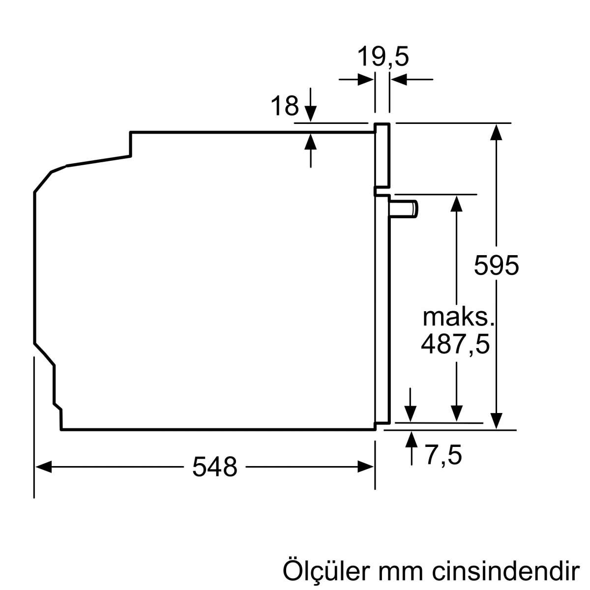 Lò nướng BOSCH HBG675BS1|Serie 82