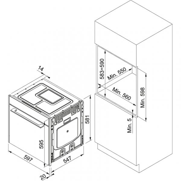 Lò nướng Franke FS 913 M CH DCT TFT0