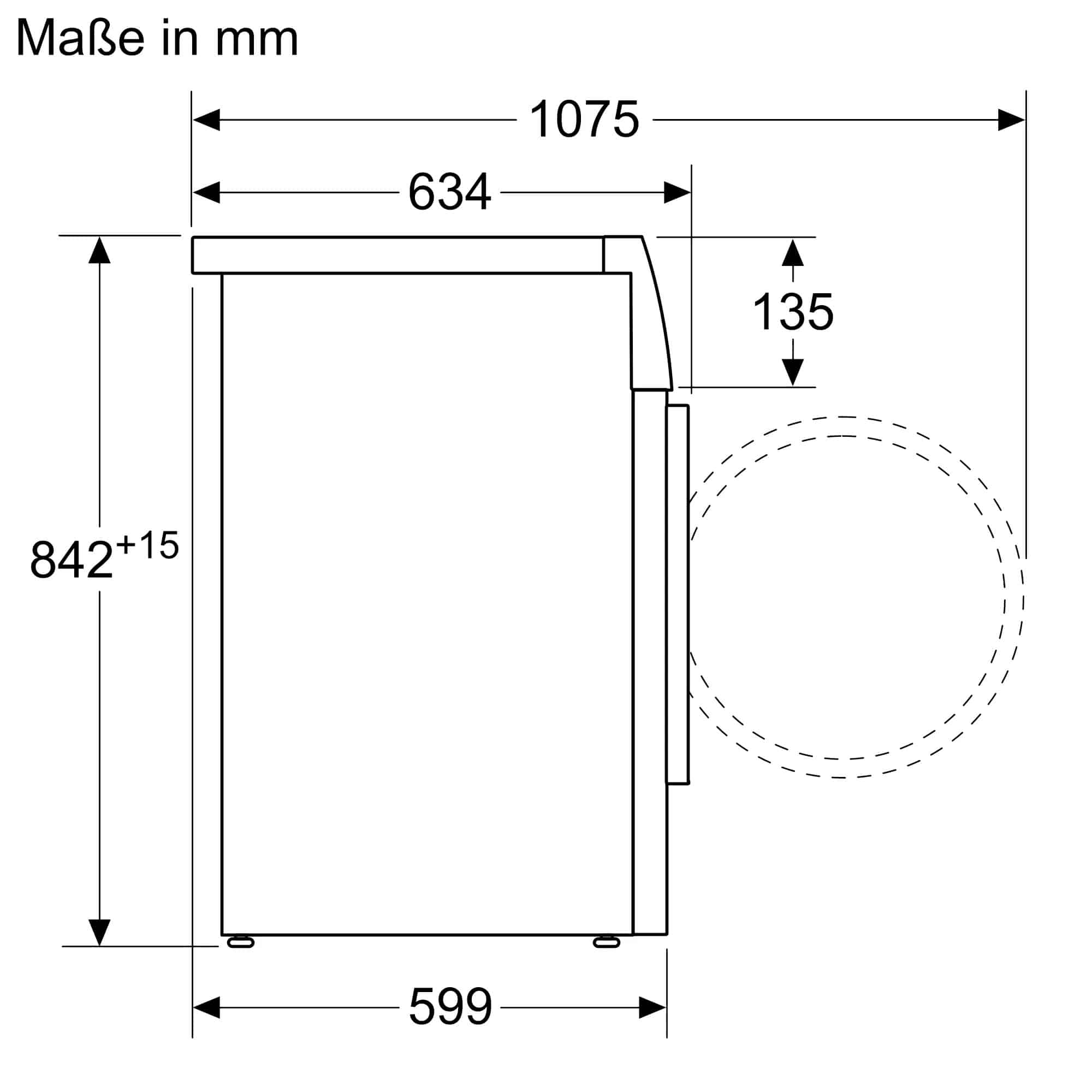 Máy sấy quần áo Bosch WTW87541 Serie 81