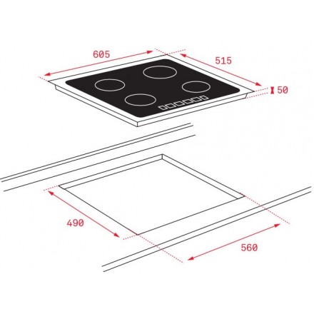 Bếp từ TEKA ITC 64630 BK MST0