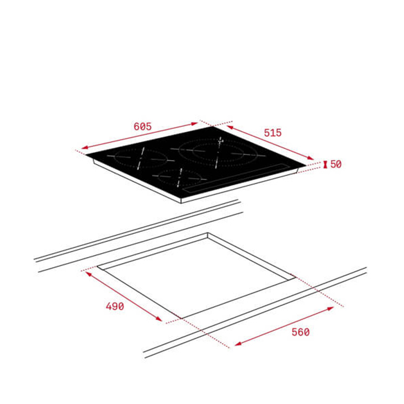 Bếp từ TEKA ITF 65320 BK MSP0